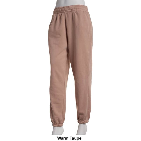 Womens Kathy Ireland Boyfriend Fleece Lined Jogger