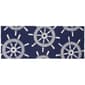 Liora Manne Frontporch Ship Wheel Rectangular Runner - image 1