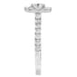 Diamond Classics&#8482;14kt. White Gold 1.5ctw. Diamond Engagement Ring - image 4
