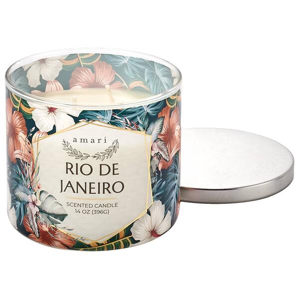Amari Rio De Janiero 3 Wick Wrap Tumbler Candle - image 