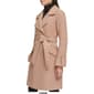 Womens Guess Belted Double Breasted Faux Wool Coat - image 2