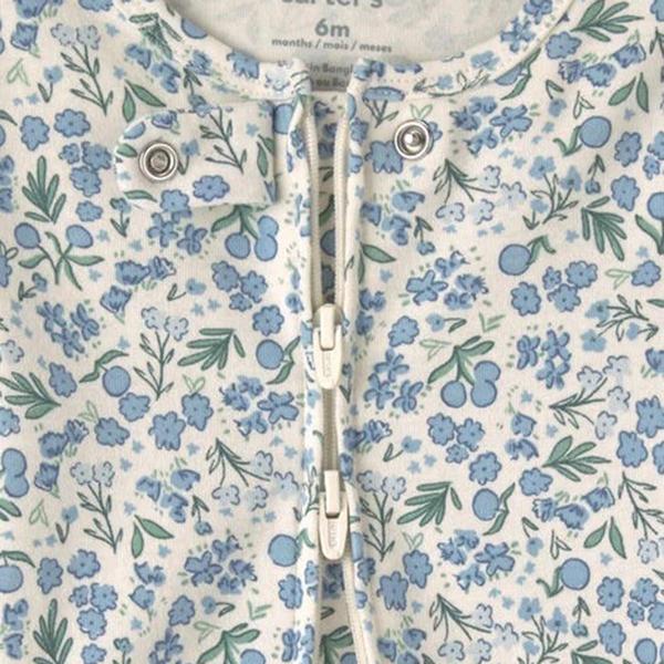 Baby Girl (NB-9M) Carter''s® Interlock Floral Sleeper