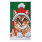 Holiday Cat Kitchen Towel - image 1