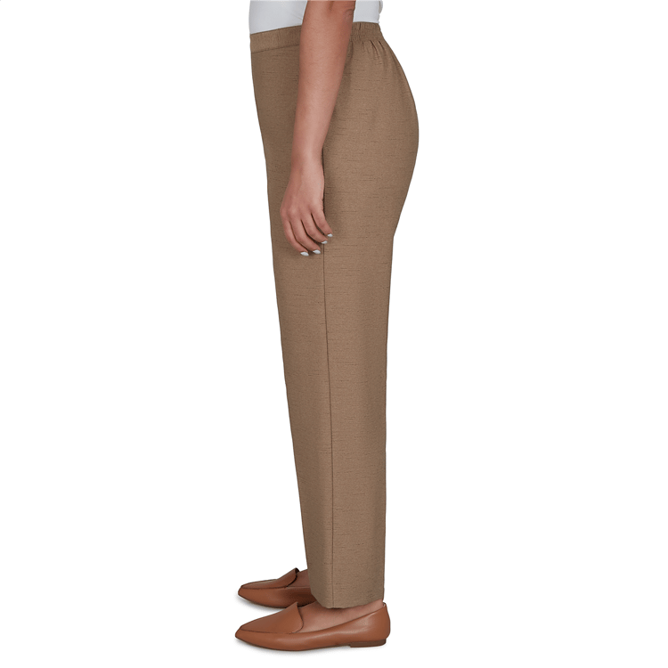 Womens Alfred Dunner Union Square Woven Pants - Short Length