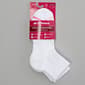 Dr. Motion 2pk. Basic Rib Quarter Compression Socks - image 2