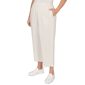 Plus Size Alfred Dunner Natural Wonder Linen Blend Pull On Pants - image 3