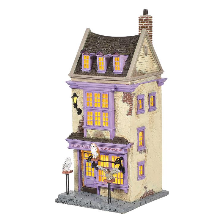 Department 56 Harry Potter Village Eeylops Owl Emporium
