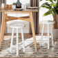 bali & pari David Acacia Wood Bobbin Counter Stool - image 6