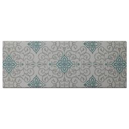 J&V Textiles Cloud Comfort Rustic Medallion Kitchen Mat
