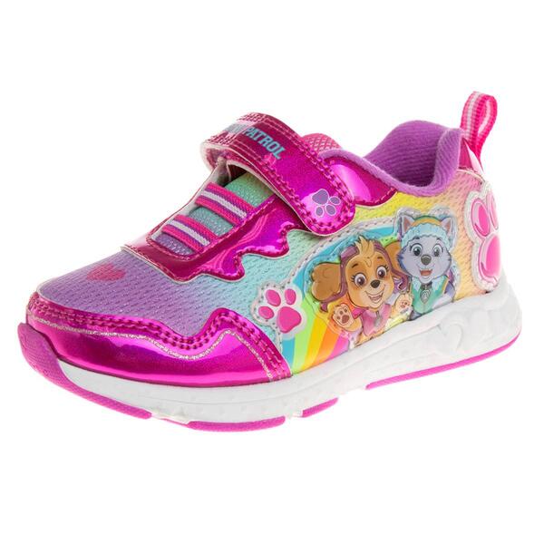Little Girls Nickelodeon Paw Patrol Skye & Everest Sneakers - image 
