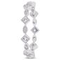 Gemstone Classics&#8482; 0.54ctw. White Sapphire 10kt. White Gold Ring - image 3