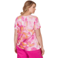 Plus Size Ruby Rd. Hothouse Florals Watercolor Floral Blouse - image 2