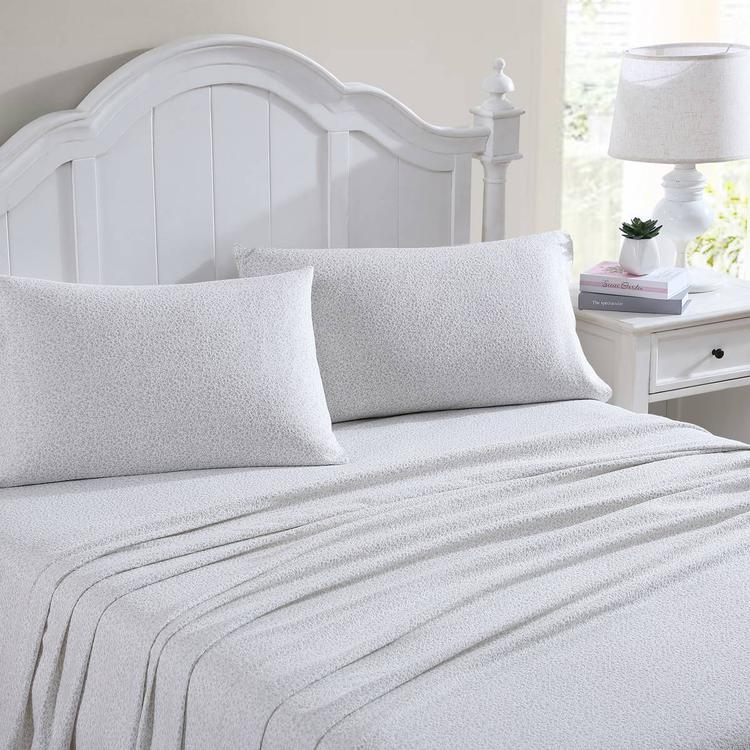 Laura Ashley Chelsie Vine Cotton Flannel Sheet Set