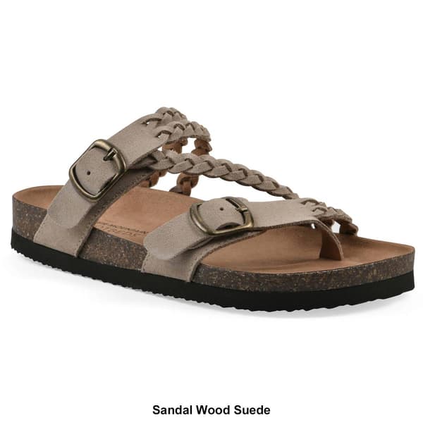 Womens White Mountain Haziest Footbed Sandals