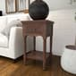 9th & Pike® Brown Pine Traditional Accent Table - image 6