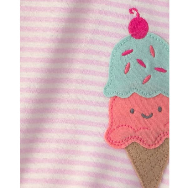 Baby Girl (3-24M) Carter''s® Stripe Ice Cream Romper