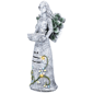 Northlight LED Solar Lighted Bless All Creatures Garden Birdbath - image 6