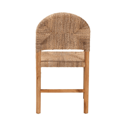 bali & pari Cavo Handwoven Seagrass Dining Chair