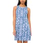 Womens MSK Sleeveless Abstract Shift Dress - image 1