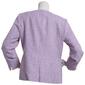 Petite Kasper 3/4 Sleeve Open Tweed Jacket - image 2