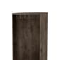 FM FURNITURE Quinn Dark Brown Corner Bar Cabinet - image 4