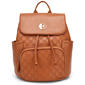 ELLE Compass Vegan Leather Monogram Mini Backpack - image 3