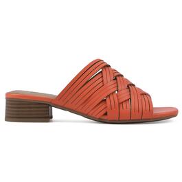 Womens Cliffs by White Mountain Strappy Slide Sandals
