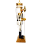 Santa''s Workshop 14in. Harlequin King Nutcracker - image 3