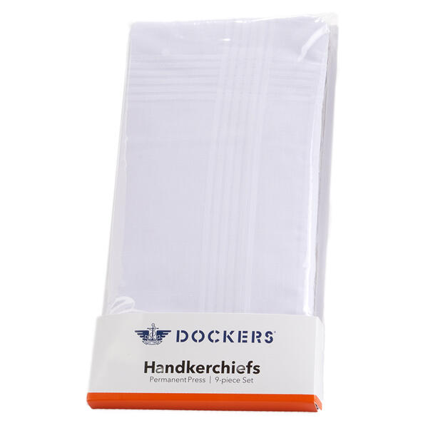 Mens Dockers&#40;R&#41; 9pk. Handkerchiefs - image 