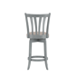 HH2 Home Savana Blue Wood Swivel Counter Height Stool - image 5