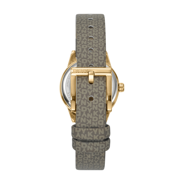 Womens DKNY Milanese Brown Strap Gold-Tone Watch DK1L113P0025