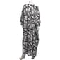 Womens Renshun Floral Black And White Caftan 40.00 - image 3