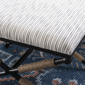 Linon Home Decor Ashburn Campaign Accent Striped Stool - image 11