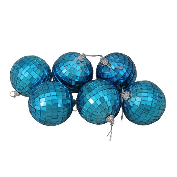 Northlight Seasonal 6ct. 70mm Christmas Ornament Set - image 