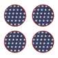 Avanti Liberty Woven Braided Round Placemates - Set of 4 - image 1