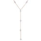 You're Invited Rose Gold Crystal Rivo Y-Necklace - image 1