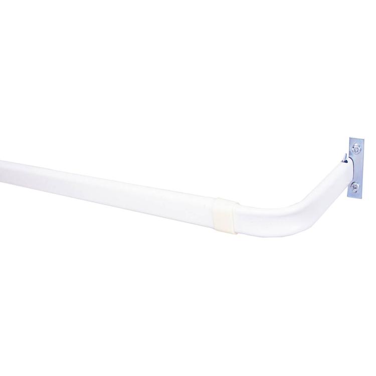 Single 3 1/2in. Lockseam Curtain Rod