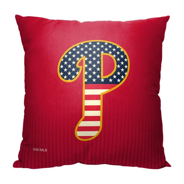 Northwest Philadelphia Phillies Celebrate Throw Pillow - 18x18 - image 