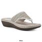 Womens Cliffs by White Mountain Camila Thong Sandals - image 7