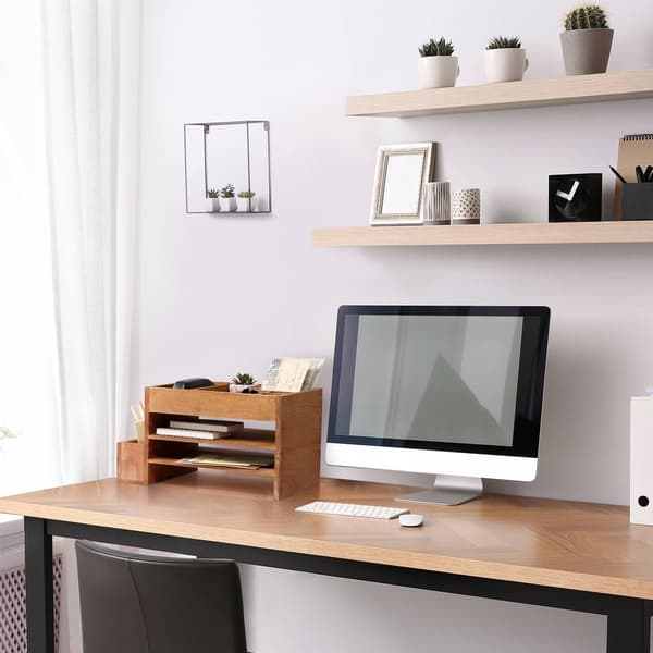 Elegant Designs&#8482; Home Office Tiered Desk Organizer