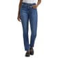 Petite Lee(R) Ultra Lux Mid Rise Comfort Straight Leg Jeans - Short - image 1