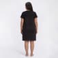 Plus Size René Rofé® Short Sleeve Purr-Fect Together Nightshirt - image 2