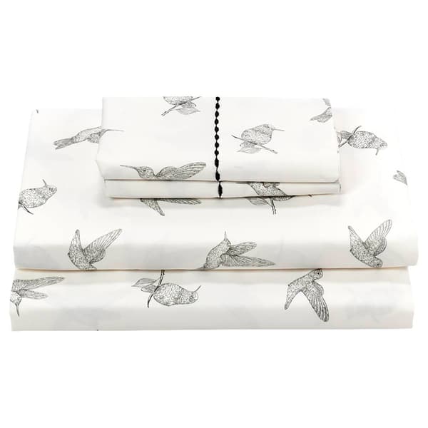 Sabrina Soto 220TC Hummingbird Cotton Sheet Set