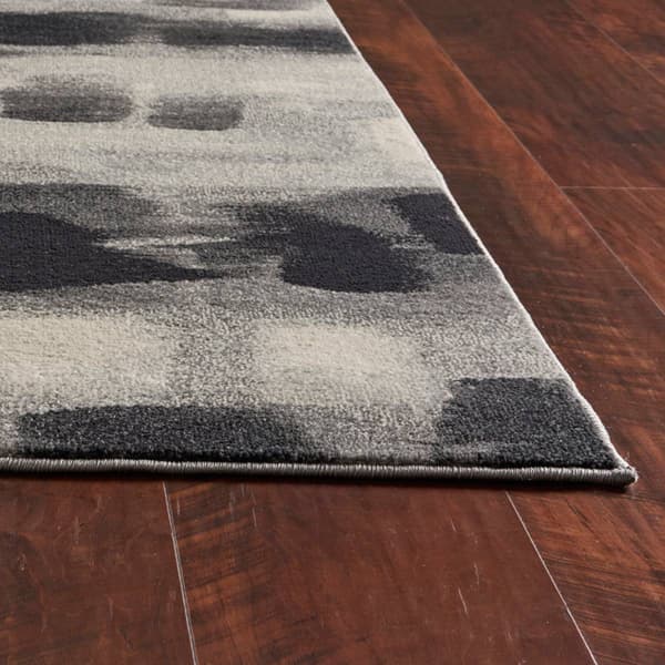 KAS Illusions 8 x 10 Grey Palette Rectangle Area Rug