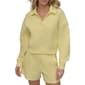 Womens DKNY Sport Fleece Varsity Logo Johnny Collar Sweater - image 1
