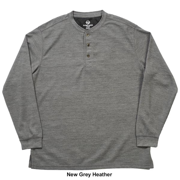 Mens Alpine Lakes Long Sleeve Thermal Henley
