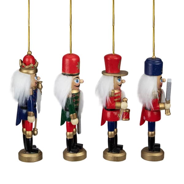 Northlight Seasonal 4pc. Christmas Nutcracker Ornaments