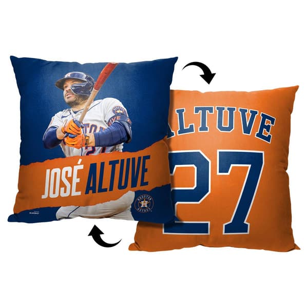 Northwest Houston Astros 27 Jose Altuve Throw Pillow