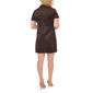 Petite MSK Short Sleeve Suede Shift Dress - image 4
