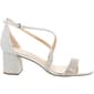 Womens Nina Block Heel Platform Rhinestone Dress Sandals - image 3